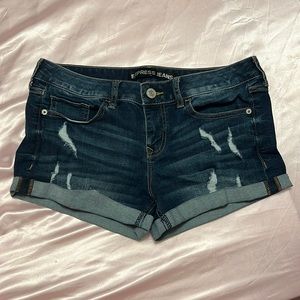 Express Denim Shorts